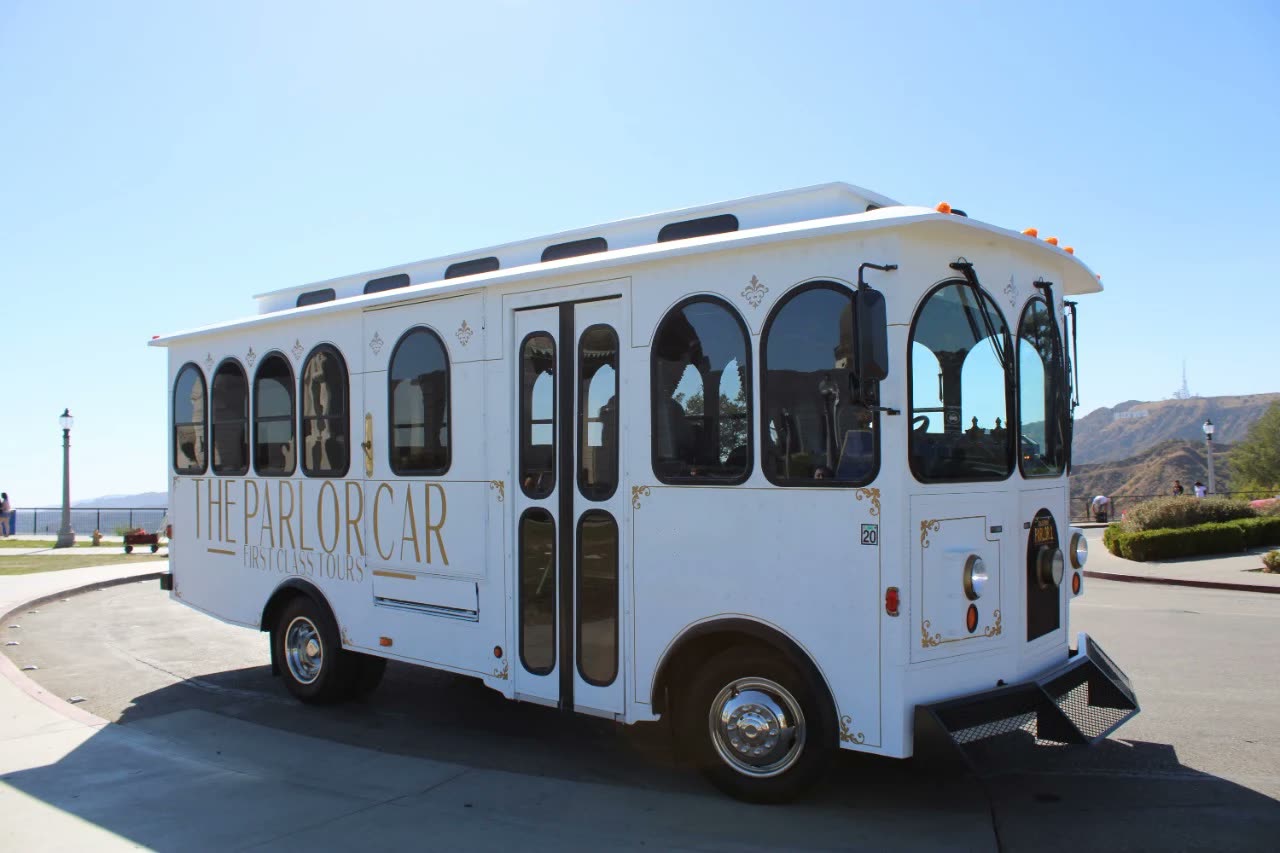 The Parlor Car trolley in the Hollywood Hills